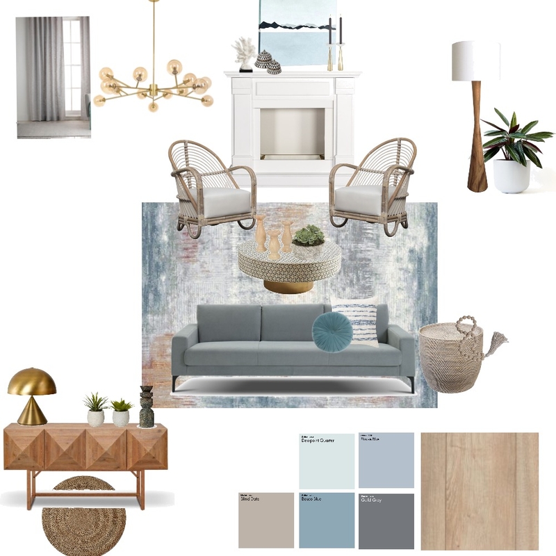 Module 9-living room Mood Board by Sezin on Style Sourcebook