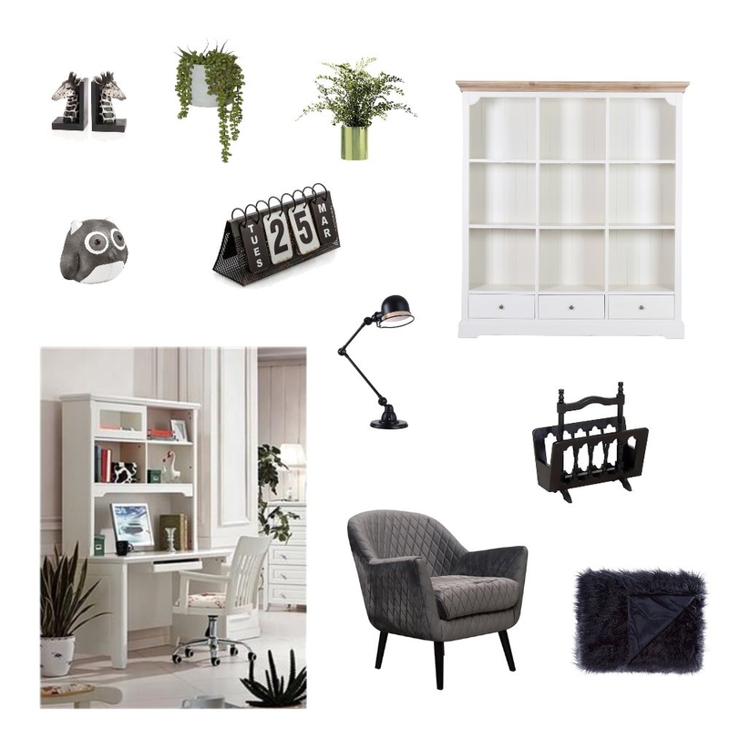 Study Mood Board by Sandy on Style Sourcebook