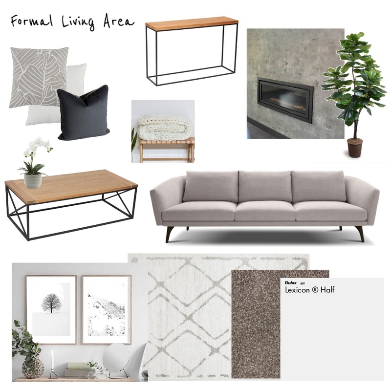 Formal Living (Isaacs Project) Mood Board by Cedar &amp; Snø Interiors on Style Sourcebook