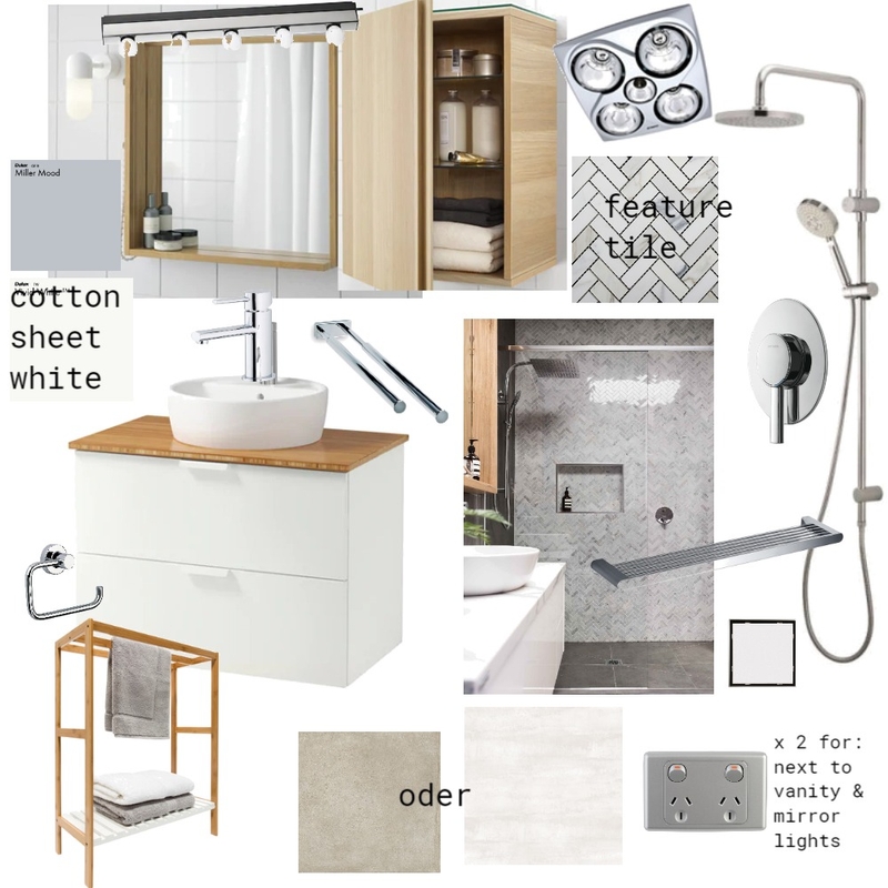 Studio Bathroom Mood Board by JMWilliams on Style Sourcebook