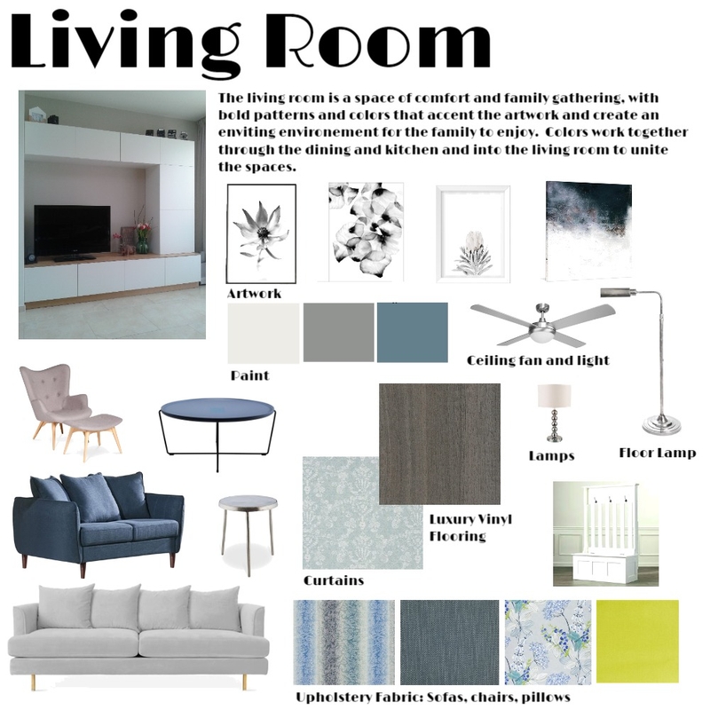 Living Room Mood Board by JayWilcox on Style Sourcebook