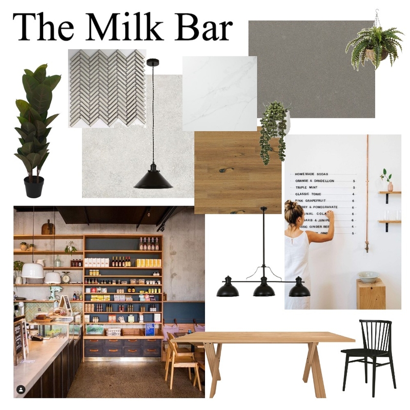 The Milk Bar Mood Board by laurenelliott on Style Sourcebook