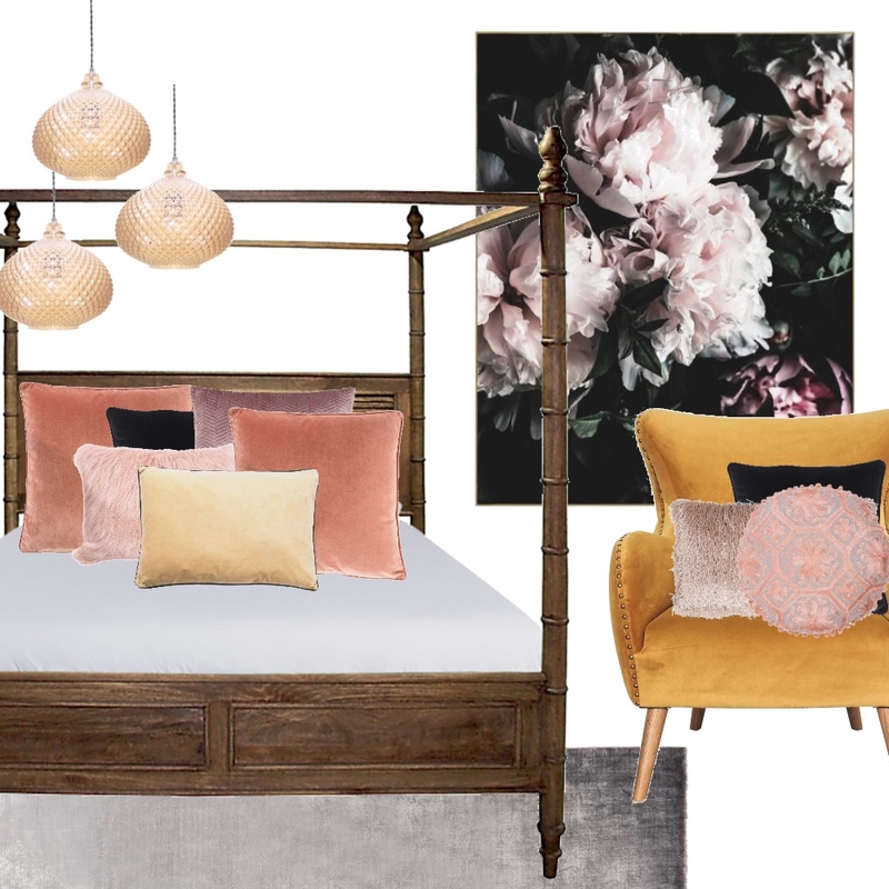 early settler bold and glam bedroom Mood Board by tanyacollier on Style Sourcebook