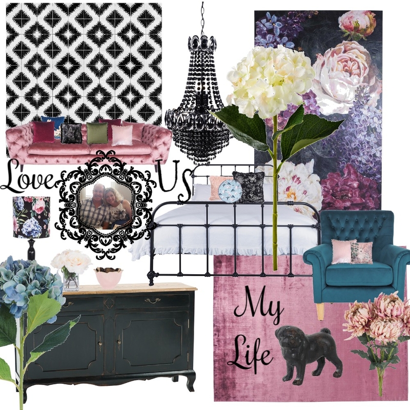 Bold and Glam Mood Board by MelDee on Style Sourcebook