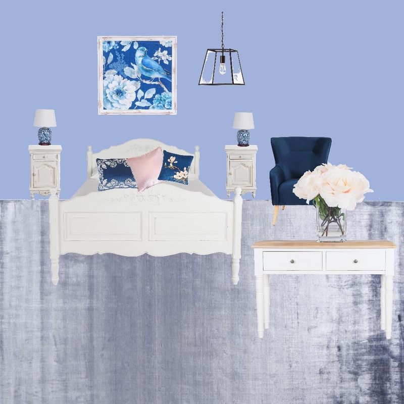 Bedroom Blues Mood Board by heartless1 on Style Sourcebook