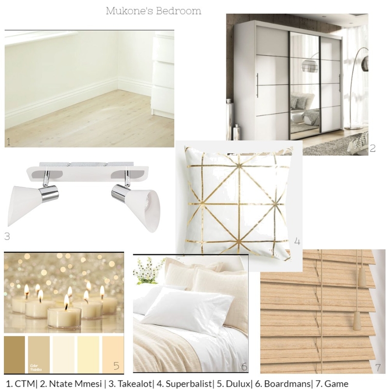 Nthabi's Bedrrom Mood Board by KgatoEntleInteriors on Style Sourcebook