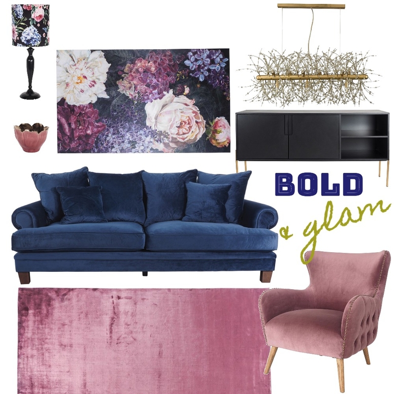 Early Settler Bold &amp; Glam Mood Board by donovans on Style Sourcebook