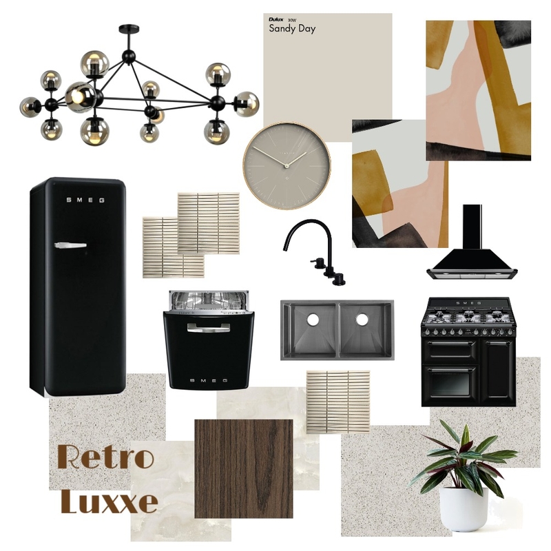 retro luxxe Mood Board by MKT on Style Sourcebook