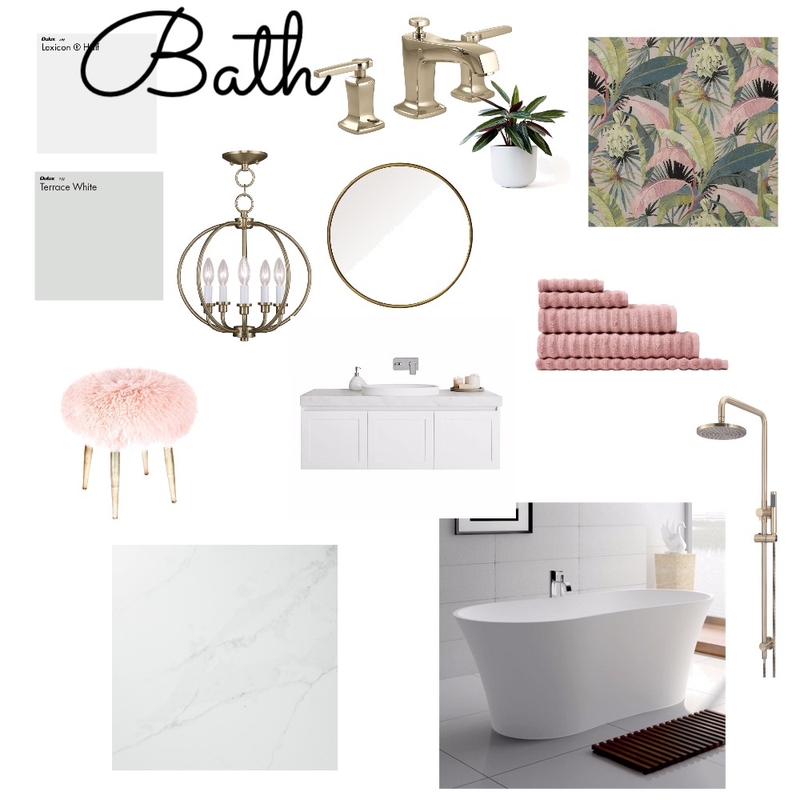 Bathroom Module 9 Mood Board by armstrong3 on Style Sourcebook