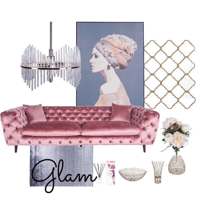 Glam decor Mood Board by monklit on Style Sourcebook