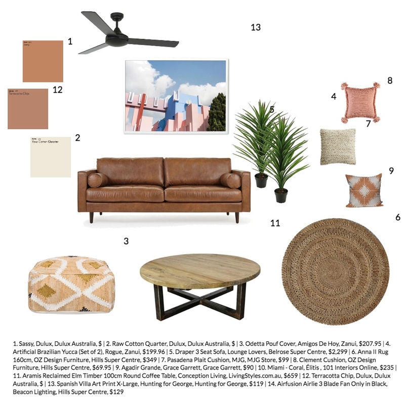 Spanish Mission Mood Board by Isabella Beslich on Style Sourcebook