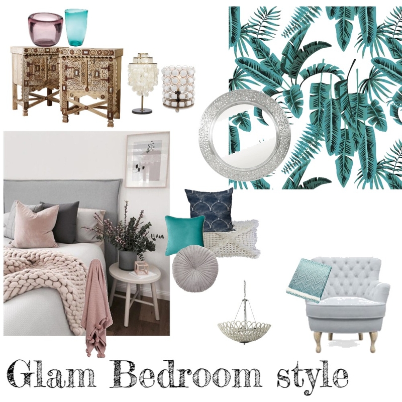 Bold &amp; Glam #glamdecor Mood Board by Amanda47 on Style Sourcebook