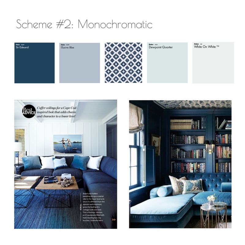 Monochromatic Mood Board by dlwarren on Style Sourcebook