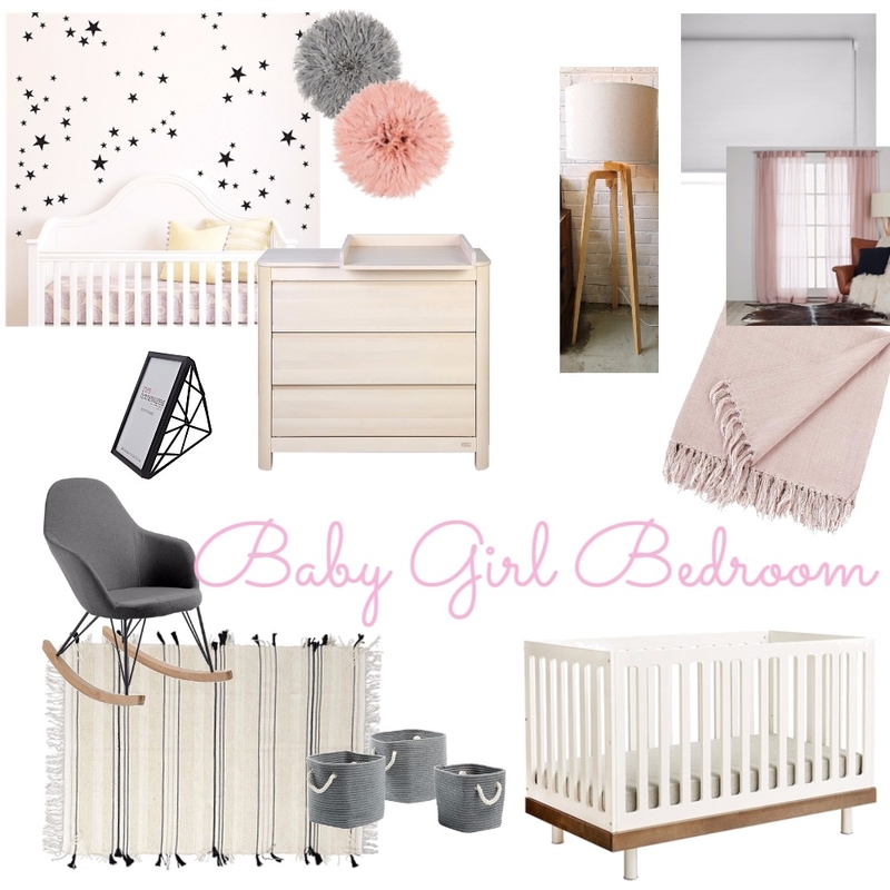 Baby Girl Bedroom Mood Board by noemiesdesign on Style Sourcebook