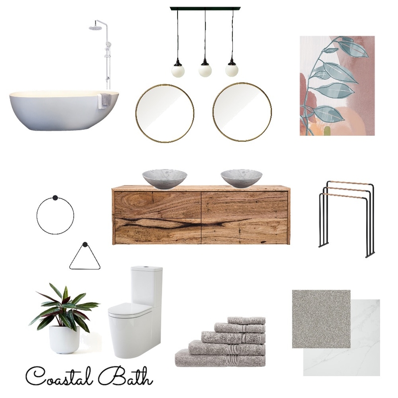 Coastal Bath Mood Board by kjensen on Style Sourcebook