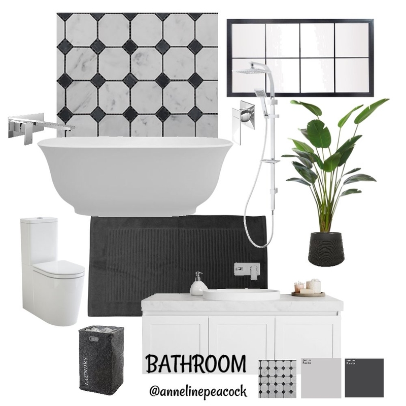 BATHROOM Mood Board by Anneline on Style Sourcebook