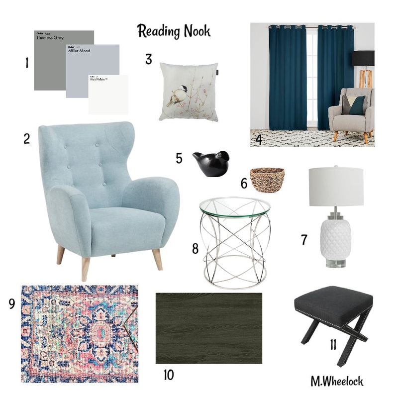 M9 Reading Nook Mood Board by Wheemira on Style Sourcebook