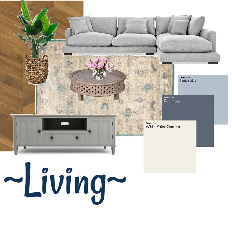 Living Room Monochromatic Mood Board by Elements Aligned Interior Design on Style Sourcebook