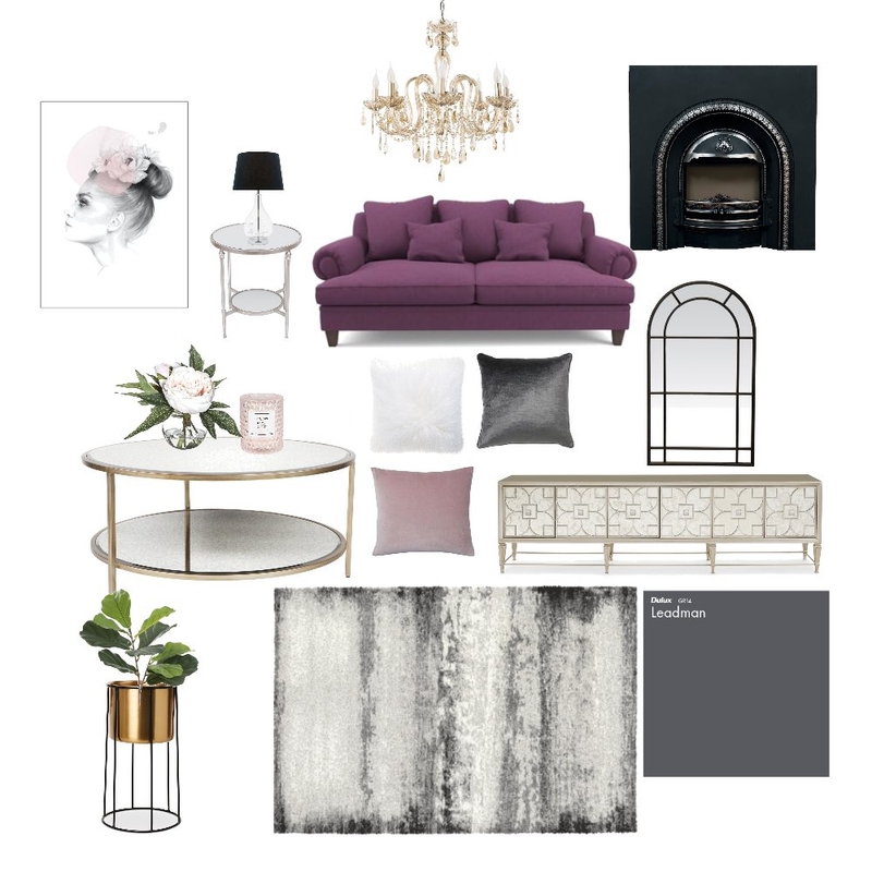 Bold &amp; Glam Mood Board by cariebergens on Style Sourcebook