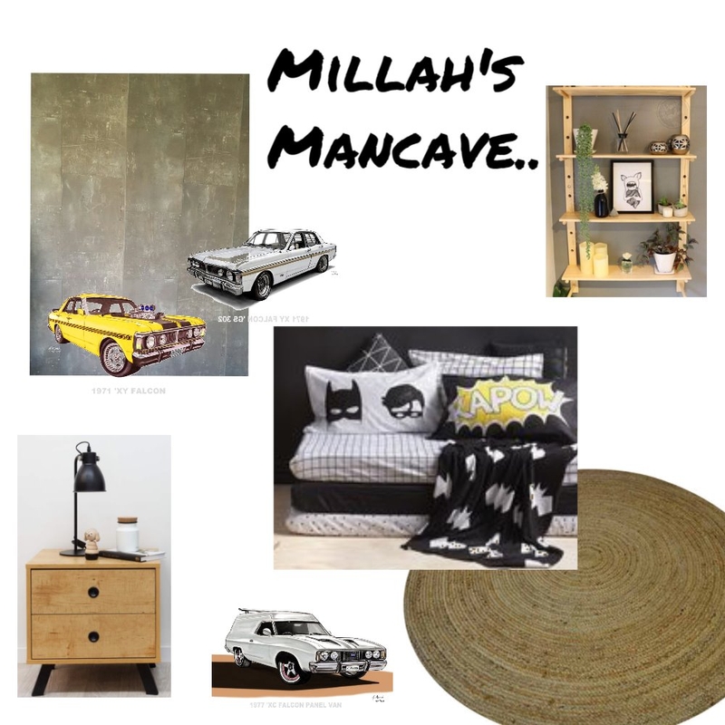Millahs Mancave Mood Board by CooperandCo. on Style Sourcebook