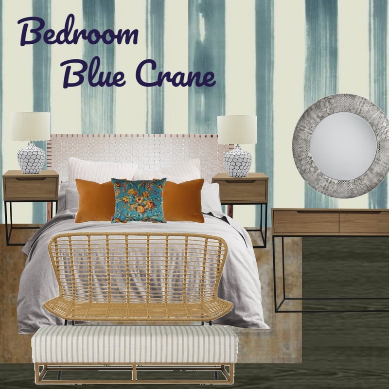 Bedroom Blue Crane Mood Board by Mara on Style Sourcebook