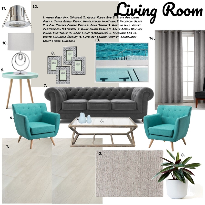 Living Room Mood Board by shelleykingston on Style Sourcebook
