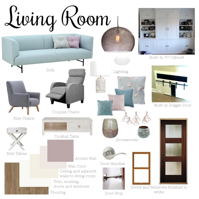 Living Room Heather Mood Board by JayWilcox on Style Sourcebook