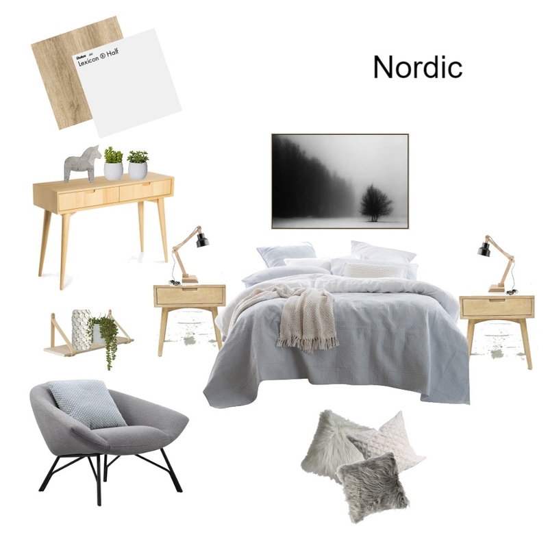 Week 2 Nordic Mood Board by Susieoc on Style Sourcebook