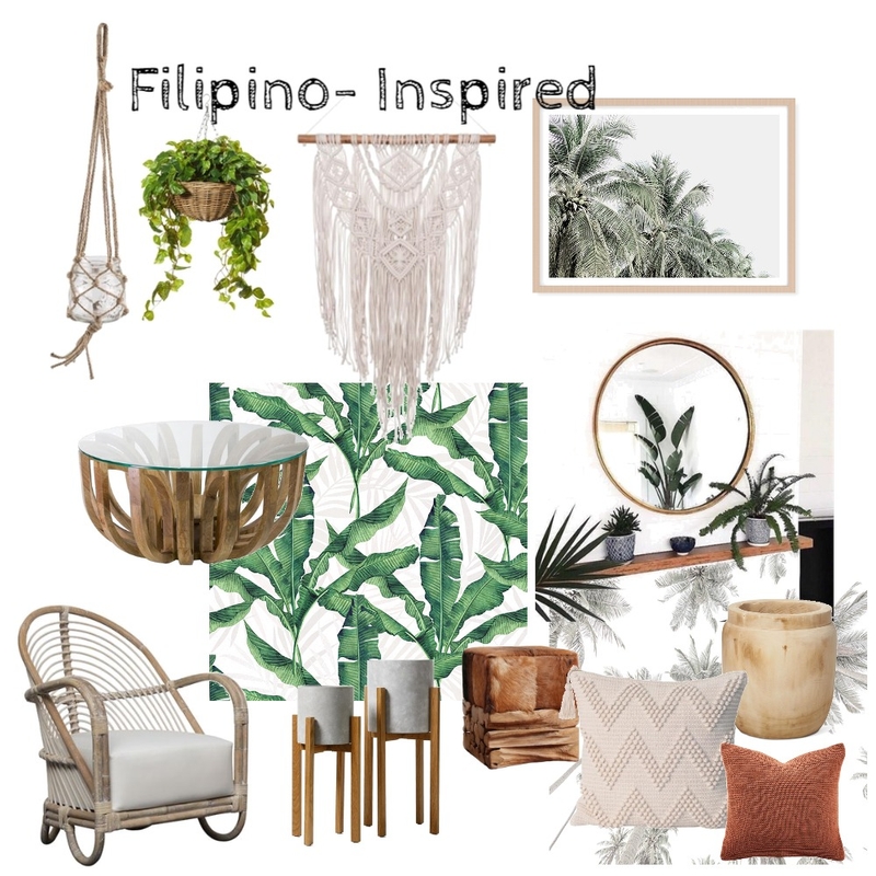 Filipino-Inspired Living Room Mood Board by travellinpanda on Style Sourcebook