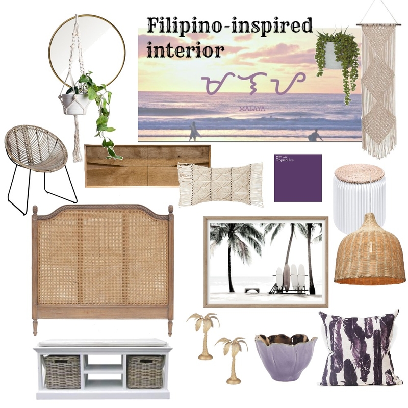 Filipino-inspired interior Mood Board by travellinpanda on Style Sourcebook
