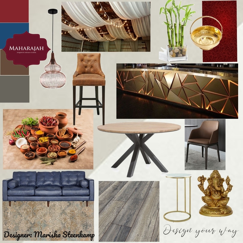 Maharajah 2 Mood Board by Mariska Steenkamp on Style Sourcebook