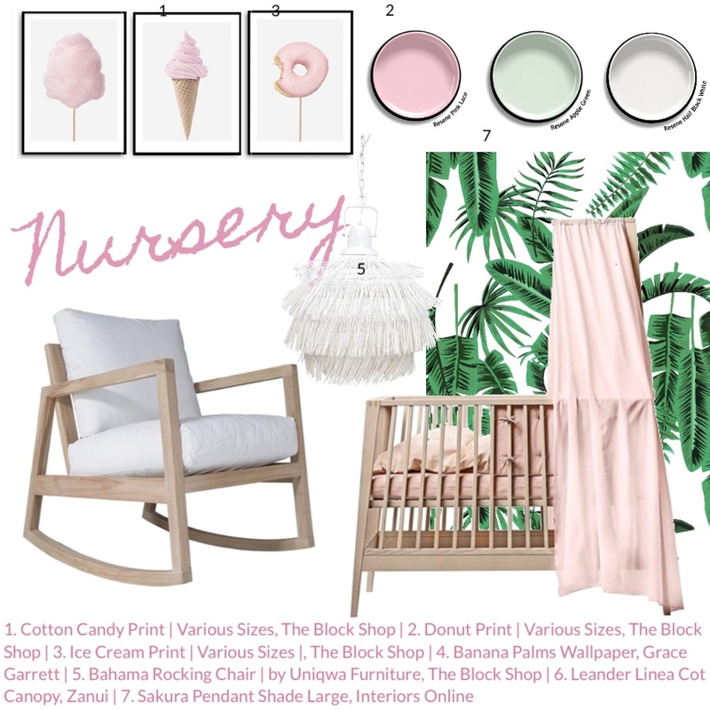 Nursery Mood Board by Shanna McLean on Style Sourcebook