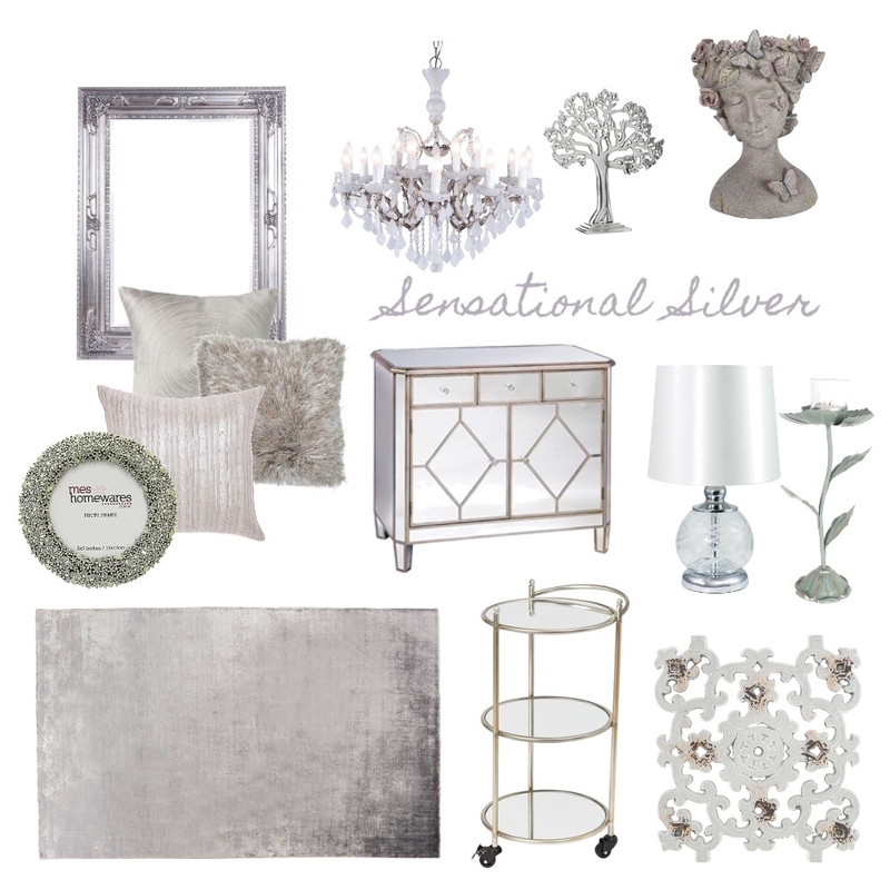Sensational Silver Mood Board by AshleighDarling on Style Sourcebook