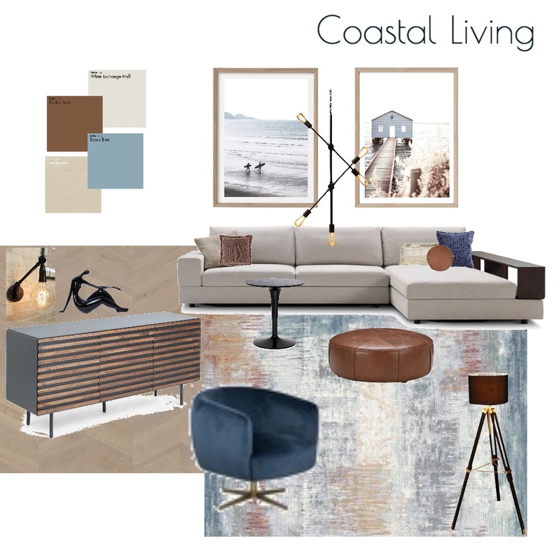 Coastal Living Mood Board by MODDEZIGN on Style Sourcebook