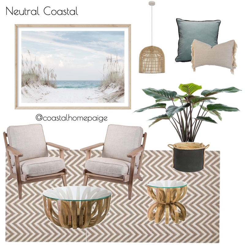 Neutral coastal Mood Board by CoastalHomePaige on Style Sourcebook
