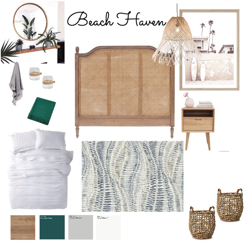 Beach Haven Mood Board by The Palette Lab on Style Sourcebook