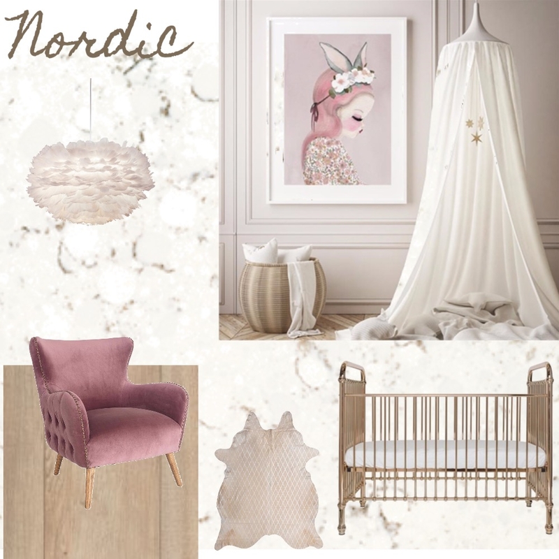 Nordic Nursery Mood Board by words2emily on Style Sourcebook