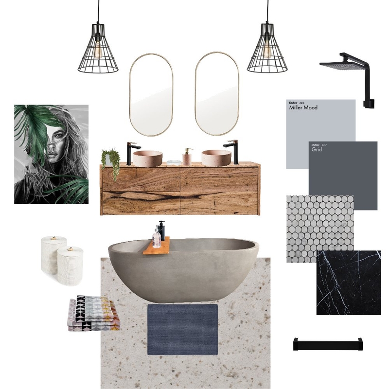 Bathroom Mood Board by Natashajj on Style Sourcebook