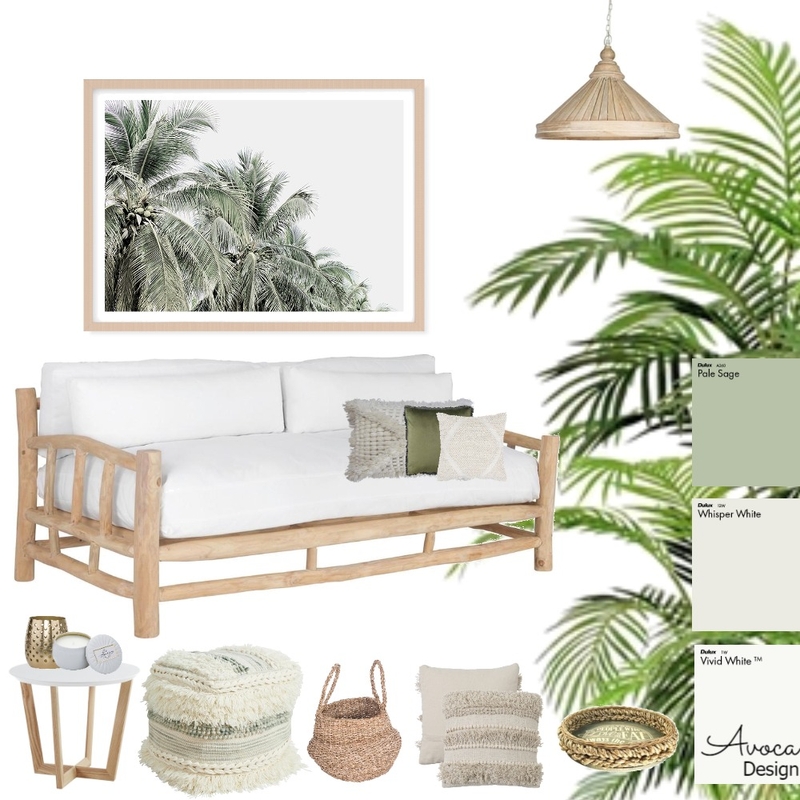 Relaxed Resort Mood Board by Avoca Design on Style Sourcebook