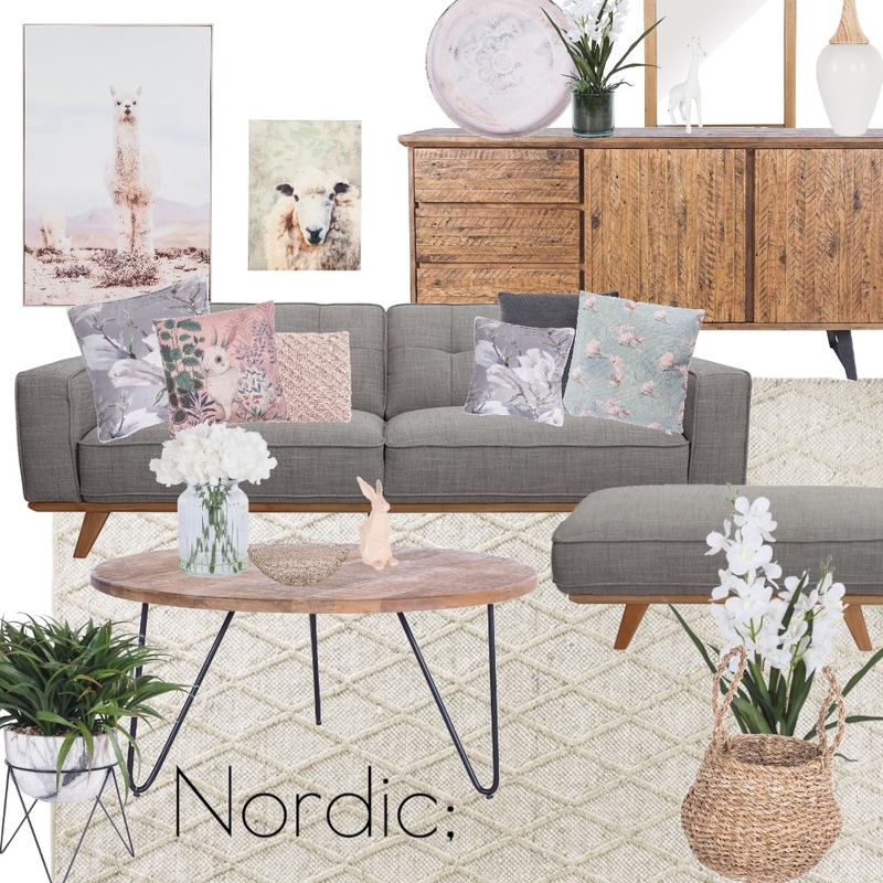 Nordic Style Lounge Mood Board by sm.x on Style Sourcebook