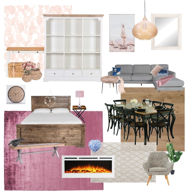 Rosy, cosy Nordic Mood Board by Leanne on Style Sourcebook