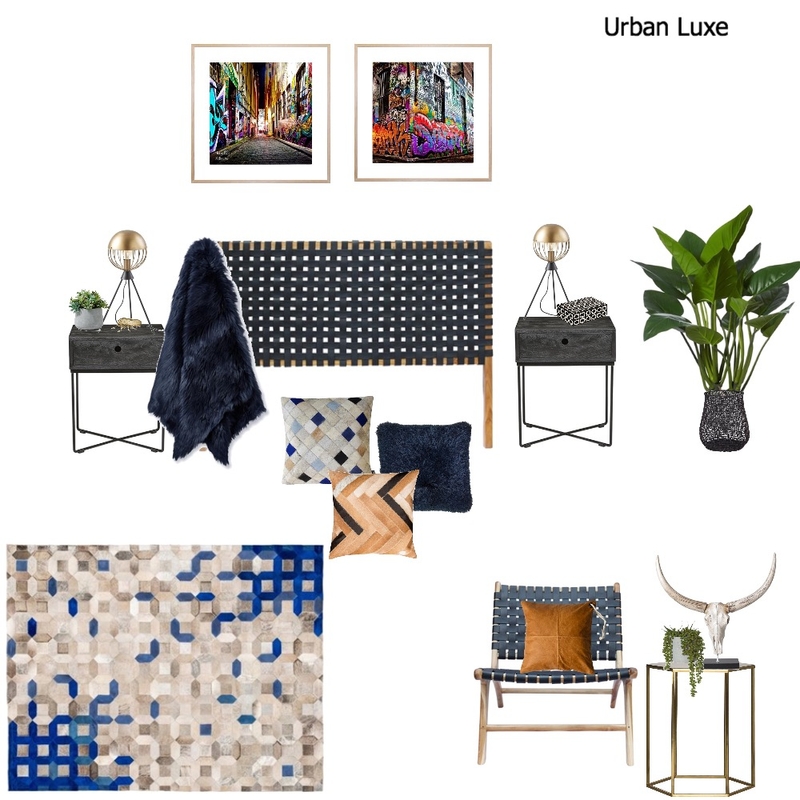 Urban Luxe Mood Board by MD Interiors on Style Sourcebook
