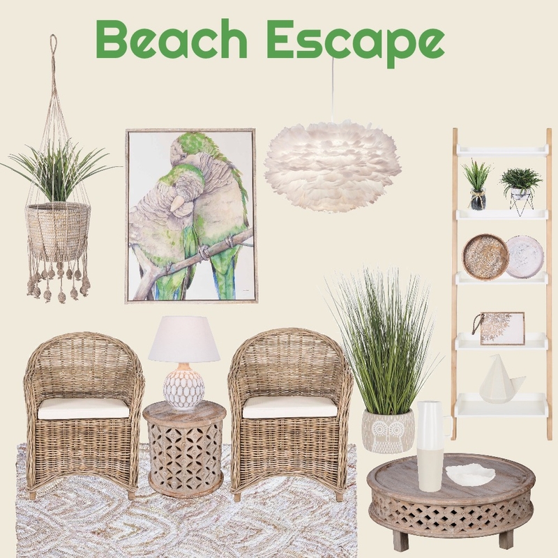 Beach Escape Mood Board by tj10batson on Style Sourcebook