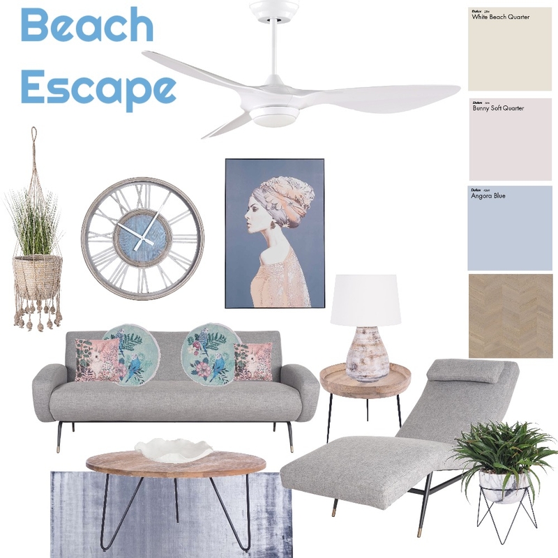Beach Escape Lounge Room Mood Board by tj10batson on Style Sourcebook