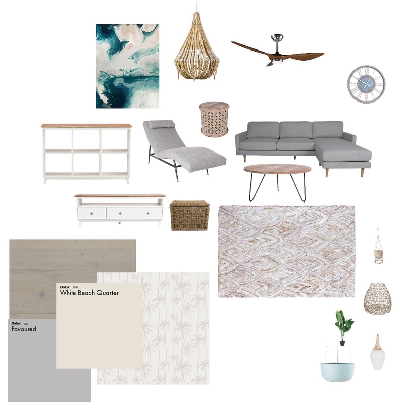 Beach Escape Mood Board by Franceen on Style Sourcebook