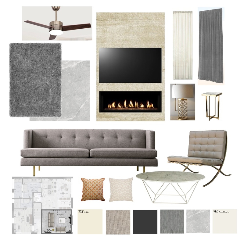 Living Room Mood Board by TeckHock on Style Sourcebook