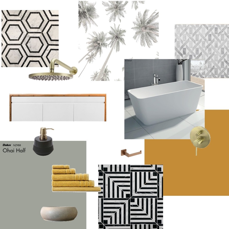 ensuite Mood Board by vbarney on Style Sourcebook