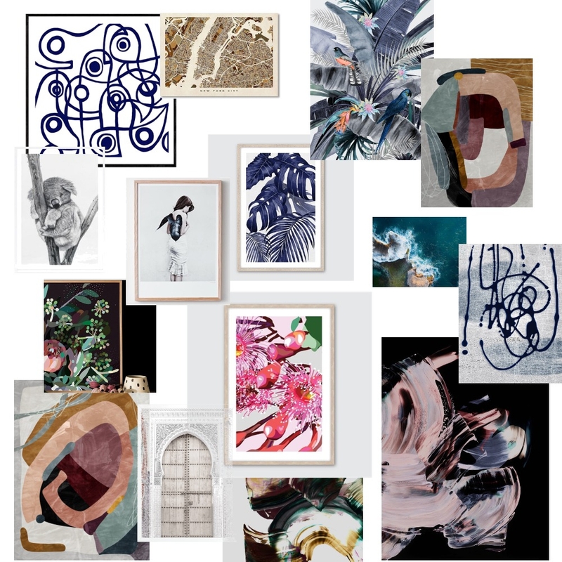 art Mood Board by vbarney on Style Sourcebook