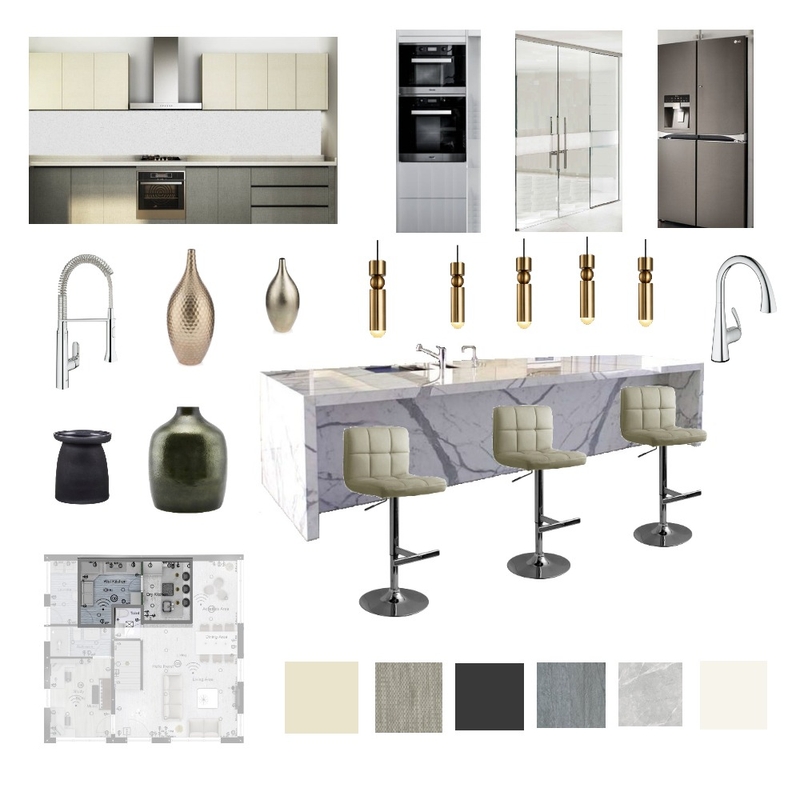 Dry and Wet Kitchen Mood Board by TeckHock on Style Sourcebook