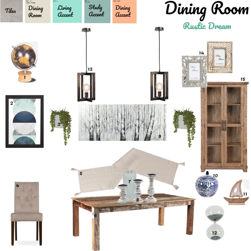 Dining Room Mood Board by JessicaGrey22 on Style Sourcebook